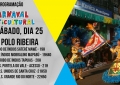 A programação do polo da Ribeira tem desfile de blocos de índios e escolas de samba (arte prefeitura)