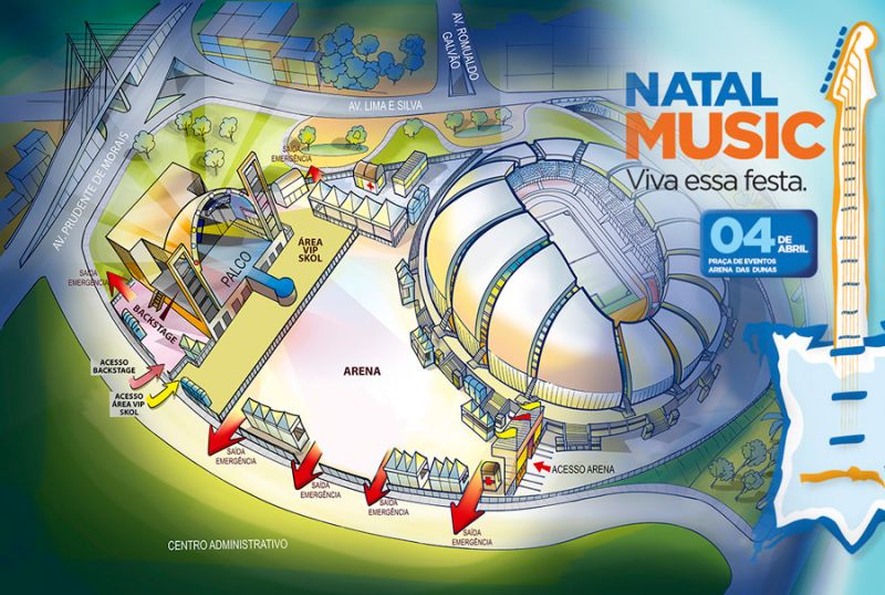 Ivete Sangalo, Bel Marques e Wesley Safadão fazem o primeiro mega evento da  Arena das Dunas - Notícias - Natal Online